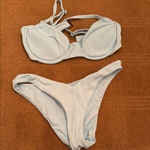 BECCA Light Blue Bikini Set